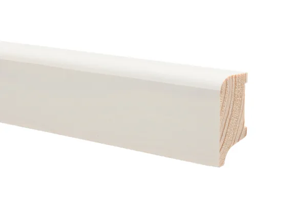 Skirting board 16x42x3200 lacquer white