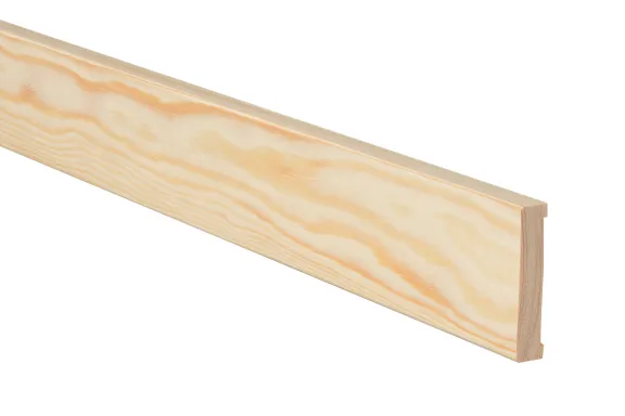 Peitelista 12x57x3200 puuvalmis